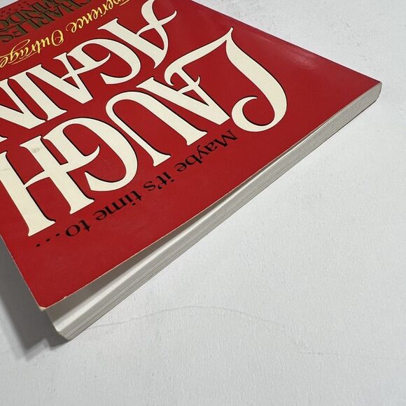 Maybe it's Time to Laugh Again Paperback By Charles R Swindoll Bible Study Guide - Picture 9 of 9